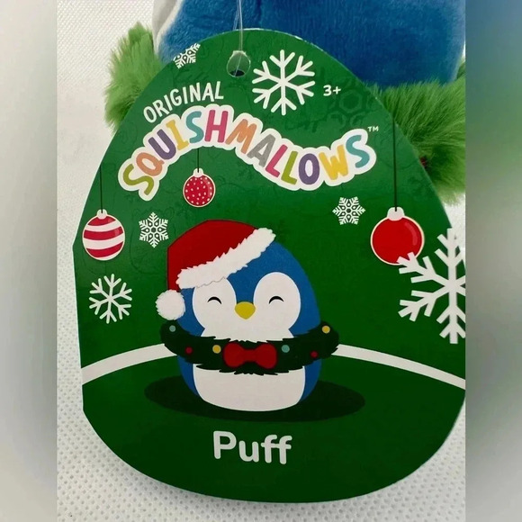 KELLYTOY | Squshmallows mini- Puff, the penguin plush - Picture 4 of 12